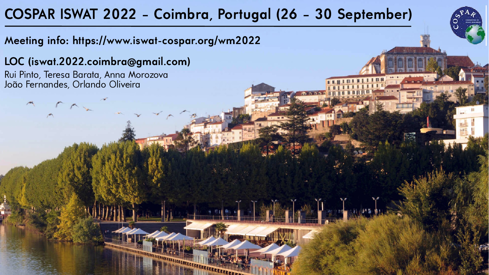 ISWAT-COSPAR 2022 Coimbra